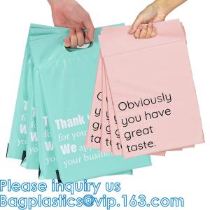 Quality PLA Polylactide &amp; PBAT Biodegradable Polymer, 100% Plant-Based, Compostable, Thank You Mailer Packaging Bag wholesale