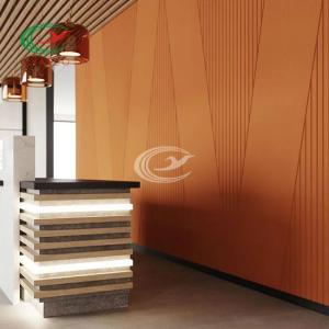 Quality Harmless PET Felt Wall Panels Flameproof High Density For Office wholesale