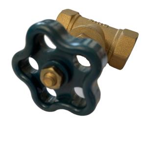 Quality Non Rusting 3/4inch Brass Water Stop Valve Bathroom Faucet Accessories wholesale