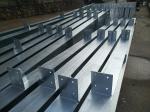 Galvanized Or Painted Prefabricated Steel Structures Beam And Column
