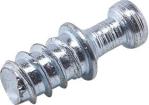 Yellow Galvanized Finished Furniture Nuts And Bolts Double Head For Connecting