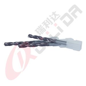Quality 2 Flutes Solid Carbide Drill Bit With Inner Coolant Hole For Stainless Steel wholesale