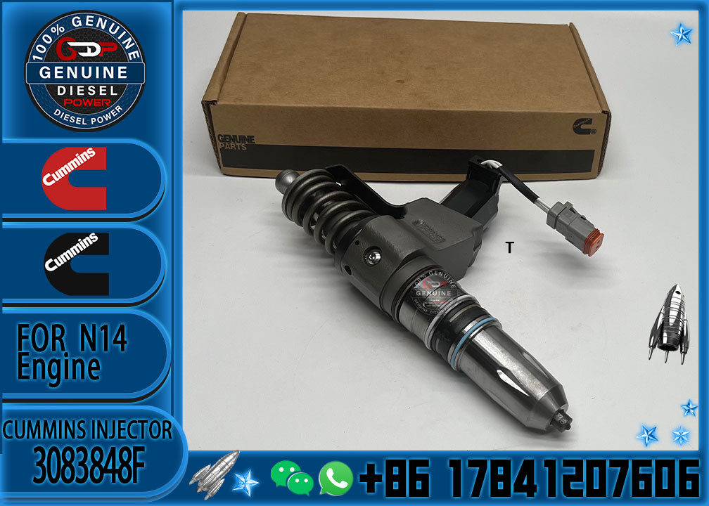 Brand New Diesel Common Rail Diesel Fuel Injector 3411759 3083848F For Cummins QSN14 N14