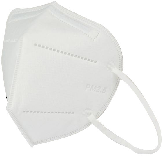 FFP2 Dustproof Face Mask Foldable 3D Respirator Protection Mouth Mask