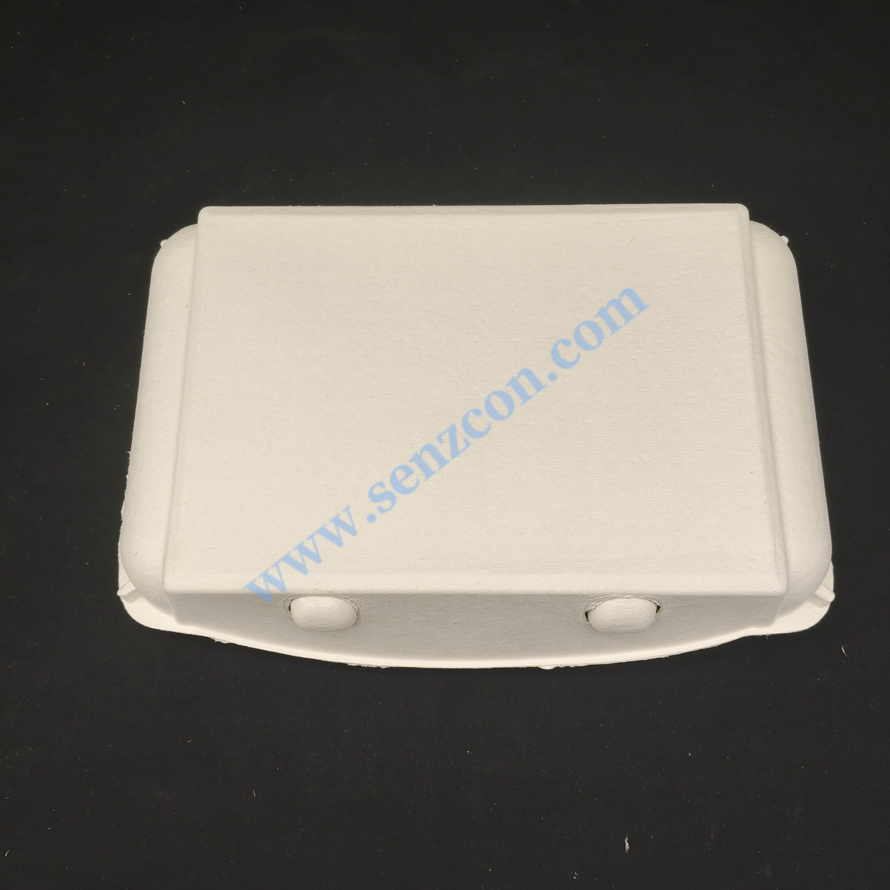 High-end customized egg trays in Chinese factories. White pulp molding packaging, shockproof, embedded, environmentally friendly and biodegradable.