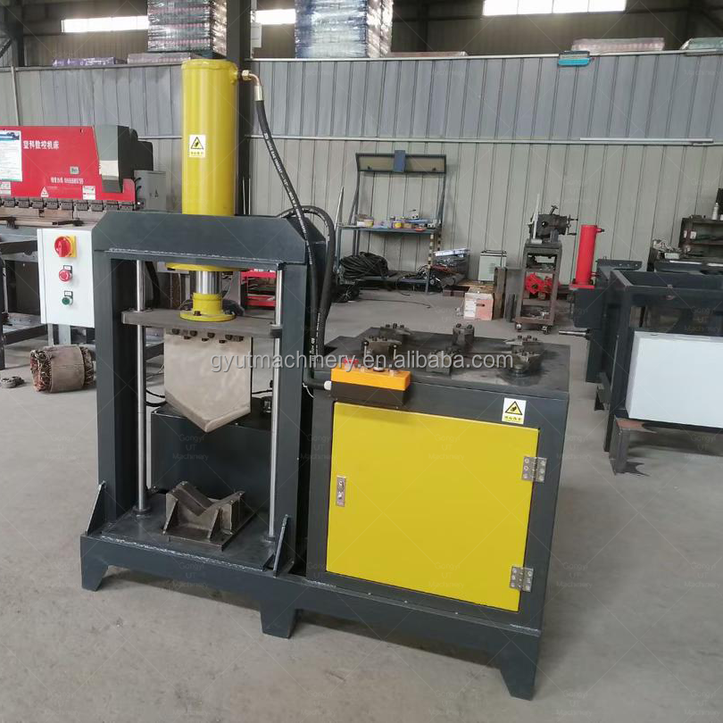 16 claws Electric Motor Wrecker for Scrap Motor Stator Processing at Manufacturing Plant