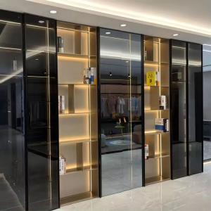 Quality Sliding Aluminium Door Jamb Extrusion Frame Profile Kitchen Cabinets wholesale