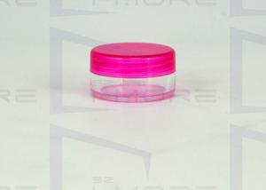Quality Plastic Clear Bottom OEM 15g Screw Cap Jar wholesale