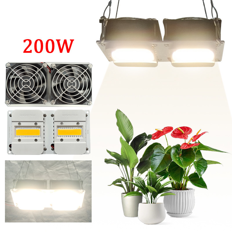Light Bar Module COB Plant Light with Built-in Fan Cooling System for Home Gardeners and Greenhouse Growers