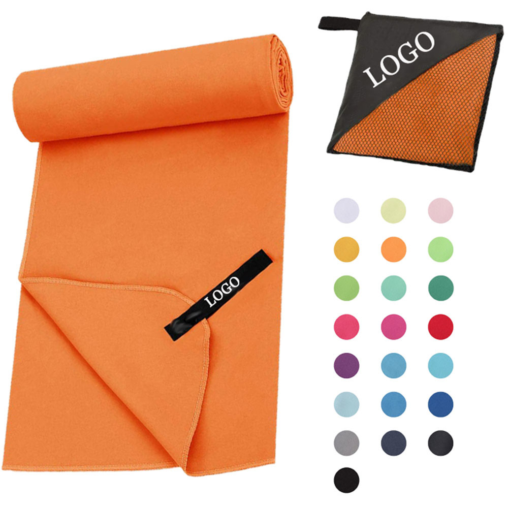 Lightweight Woven Soft Home Microfiber Suede Towel For Sports And Outdoor Activities