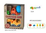 32Pcs Toddlers Baby Building Blocks With 19 " Excavator Truck Non - toxic