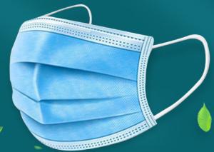 Quality Plastic Nose Clip Earloop Surgical Face Masks Disposable 3 Ply wholesale