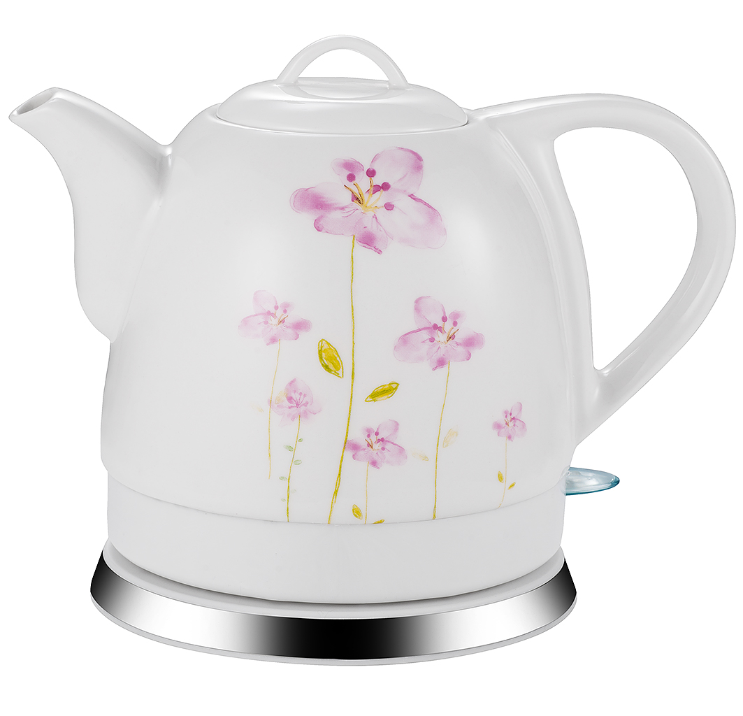 Electric Kettle Superior EU Hot-selling The Ceramic 1L 1.2L 1.5L 220V 110V Electric Kttle Water Heating Plastic Silver C