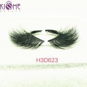 Quality Comfortable Dramatic Natural Looking Mink Lashes Blending Seamlessly H3D623 wholesale