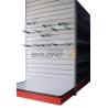 Buy cheap Slatwall Shelf Slot Supermarket Display Stands , Supermarket Display Shelving from wholesalers