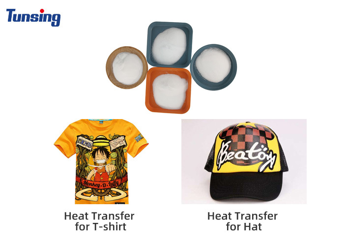 T-Shirt Printing White Tpu Dtf Powder Heat Transfer Hot Melt Dtf Powder