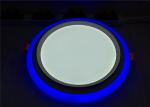 White+ Blue Recessed Round Step Double Color Led Panel Downlight 18w+6w