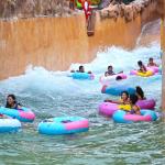 128.5KW Power Extreme Prefabricated Lazy River For Aquatic Park