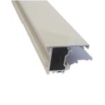 Shock Resistance 6063 White Powder Coating Aluminium Profiles