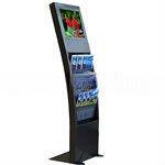 21.5" 22" inch floor standing advertising digital signage media player with