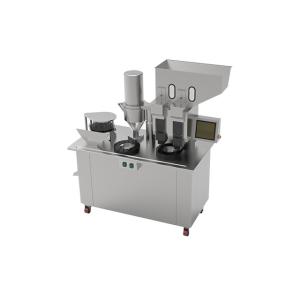Quality 50000 Capsules / H Medicine Filling Pharmacy Capsule Machine Double Head Long Life wholesale