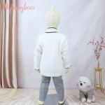 Baby Clothes Kids' Coat Winter Girls Feather Yarn Sweater Pullover Cute Baby
