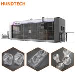 Bra Cup Packaging Plastic Industrial Thermoforming Machine 3KW Servo Feeding