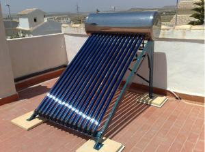 Quality 150liter high pressure evacuated tube solar water heater wholesale