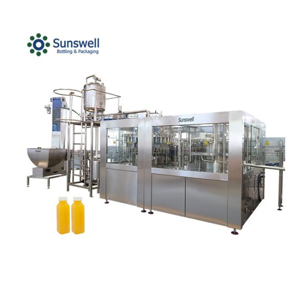 Cheap 15000BPH Juice Filling Machine 300ML Beverage Hot High Productivity for sale