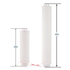 Quality High Flow Water Filter 5 Micron 10'' 20'' 30'' 40'' 40 Inch PP/Fiber Glass Filters wholesale