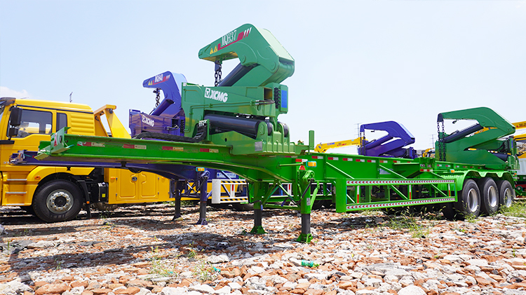 TITAN 20FT 40FT Container Side Lifter Side Loader Trailer Truck Sidelifter Sideloader for Sale in Papua New Guinea