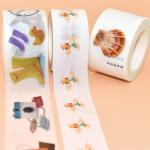 Waterproof Acrylic Adhesive Masking Christmas Glitter Washi Tape