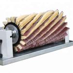 Industrial Customized Sisal And Sandpaper Brush Roller For Polishing Machine