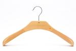 Betterall Natural Finish Extra-Wide Shoulder Wood Coat Hanger