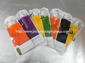Quality 500ml Traveling / Sports Portable Water Bag Spouted Pouches Custom wholesale