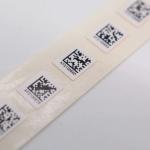 5mmx6mm 1mil Matte White Thermal Transfer Labels Polyimide Label