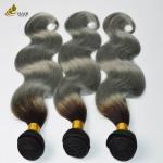 Custom Brazilian Ombre Hair 24 Inch Hair Extensions Bundles Weave
