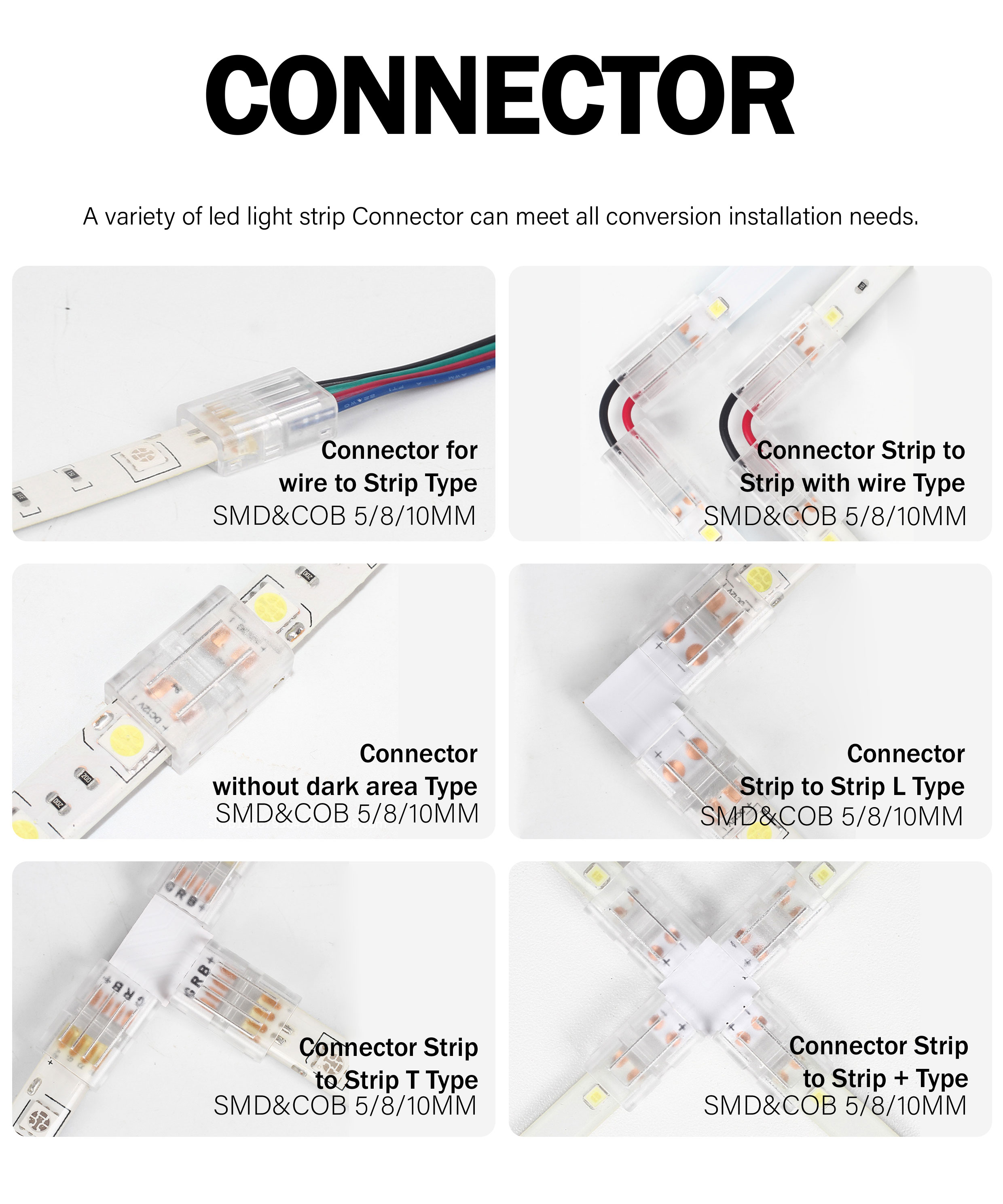 IP20 4100K 180LEDS/M 24v SMD 2835 LED Strip Light for Decoration in Natural White