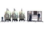 10TPH Purification Seawater Reverse Osmosis Desalination Plant FRP Tank
