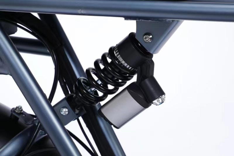 Full Suspension 48V Fat Tire Electric Bike 750W With LCD Display And Rear Hub Motor