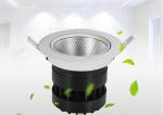 Living Room Recessed LED Downlight Heat Dissipation With Twin Shaft Universal