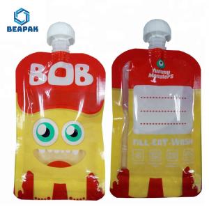 Quality Customized Printed Stand Up Reusable Spout Pouch wholesale