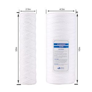 Quality 10/20/40 Inch PP Yarn Cotton String Wound Filter Cartridge for Video Outgoing-Inspection wholesale