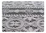 White Polyester Lace Fabric