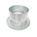 Stainless Steel Round Roof Vent Chimney Cowls 150mm For Outdoor Fireplace