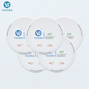 Quality White 98mm 1200HV YUCERA 1200 MPa Dental Zirconia Block wholesale