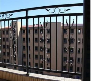 Quality Wrought Iron Balcony Railing Hot Dipped Galvanized Steel Tube Material wholesale