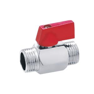 Quality 1/2&quot; 3/8&quot; 1/4 Brass Ball Valve Chrome Plated With Aluminium Handle wholesale