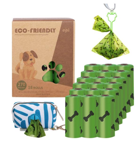 ECO Friendly Biodegradable Litter Bags Cornstarch Corn Starch Compostable Dog