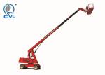 20m Long Arm Bucket Truck Straight Arm Aerial Work Platform Telescopic Boom 4WD